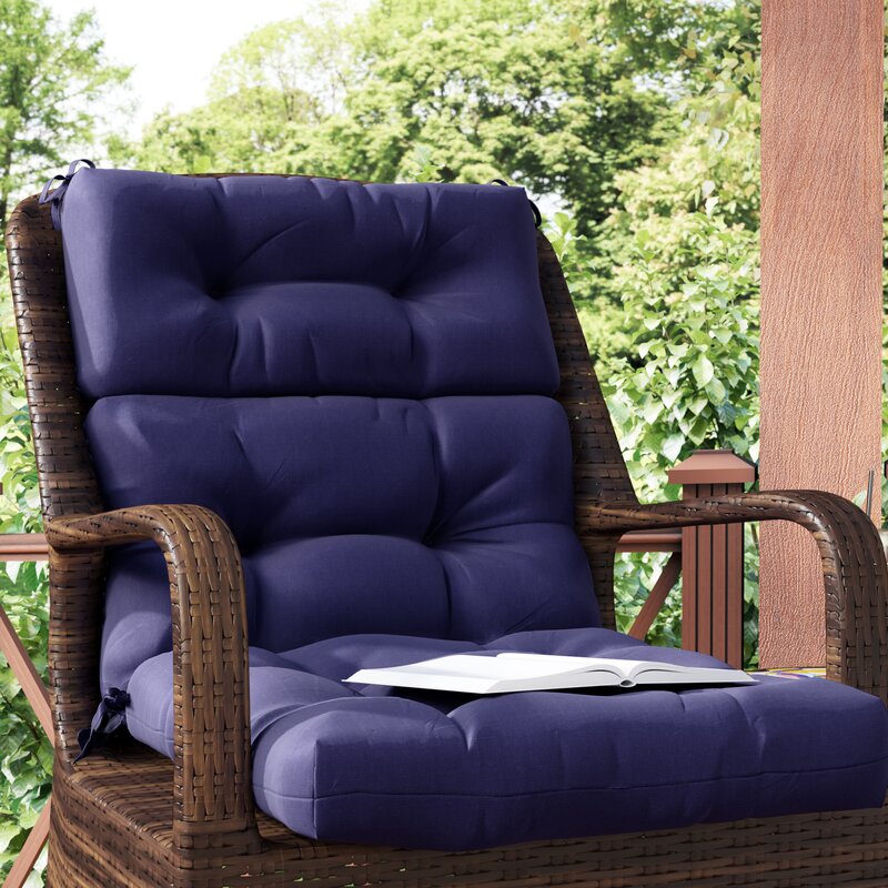 Andover Mills Sarver High Back Indoor/Outdoor Lounge Chair Cushion